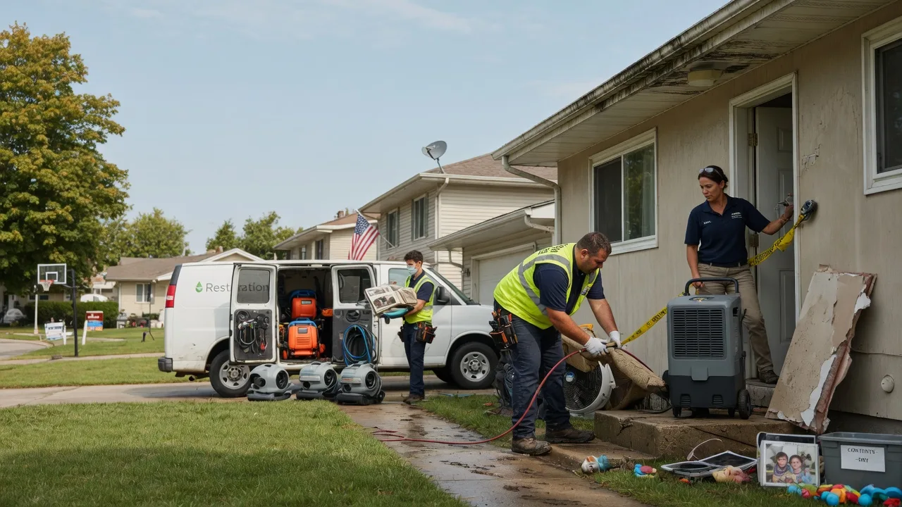 Water Damage Restoration in Highland, MD near me